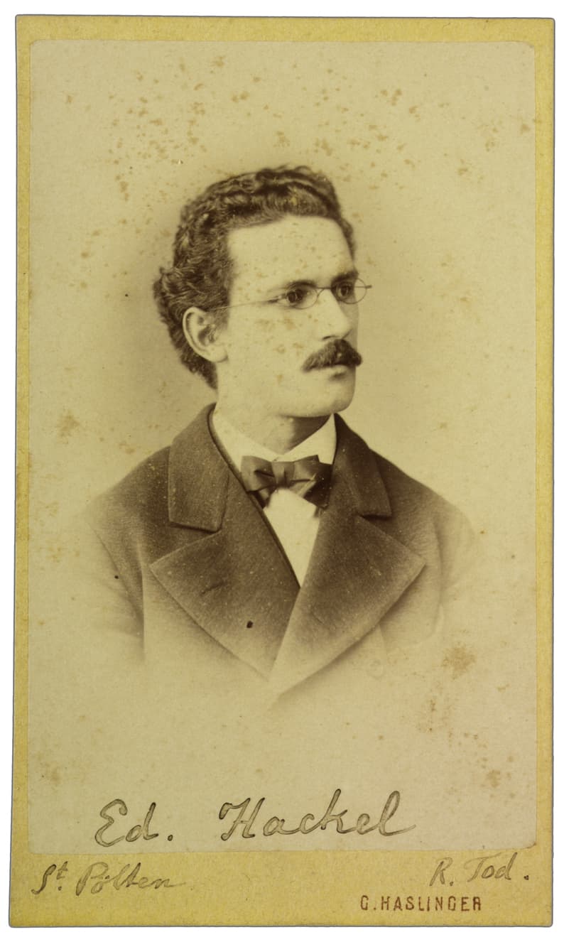 Eduard Hackel's life