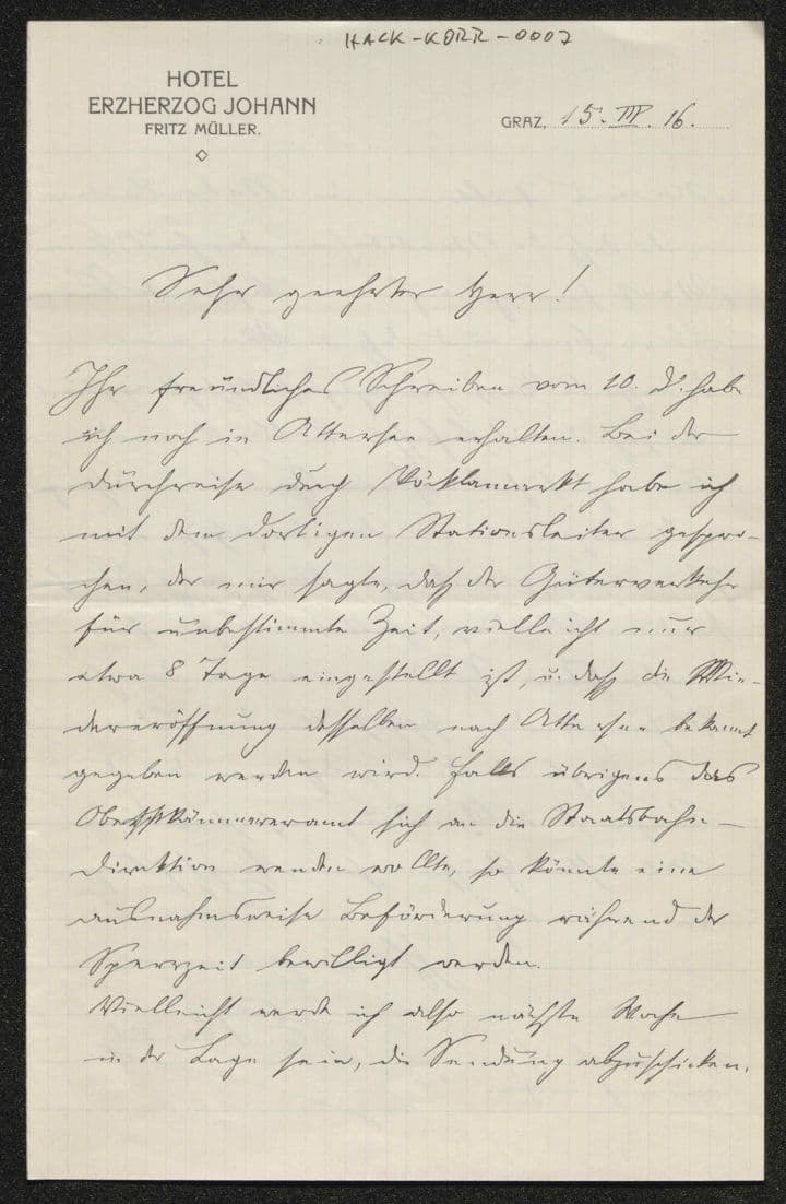 La corrispondenza di Eduard Hackel con i botanici italiani