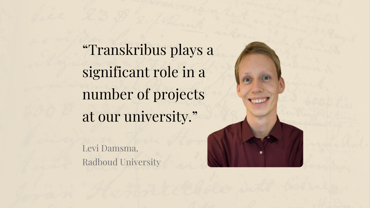 Radboud University — Institutional Transkribus Service