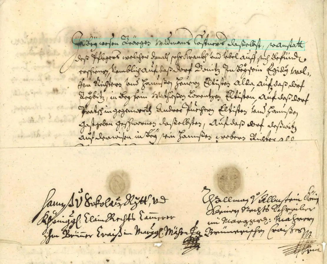 Historisch testamentdocument getranscribeerd met AI-ondersteuning en vrijwilligerscorrectie